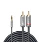 Lindy 1M Phono Audio Cable, Cromo Lindy 1M Phono Audio Cable, Cromo